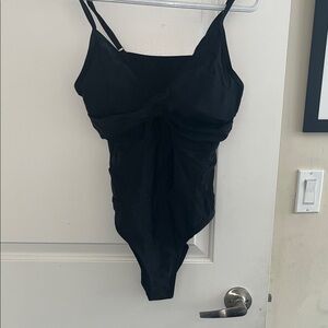 Adore Me Black One Piece Swimsuit
